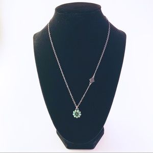 Lucky Brand flower necklace